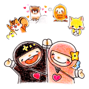 Ninja and Natural Friends(animals)