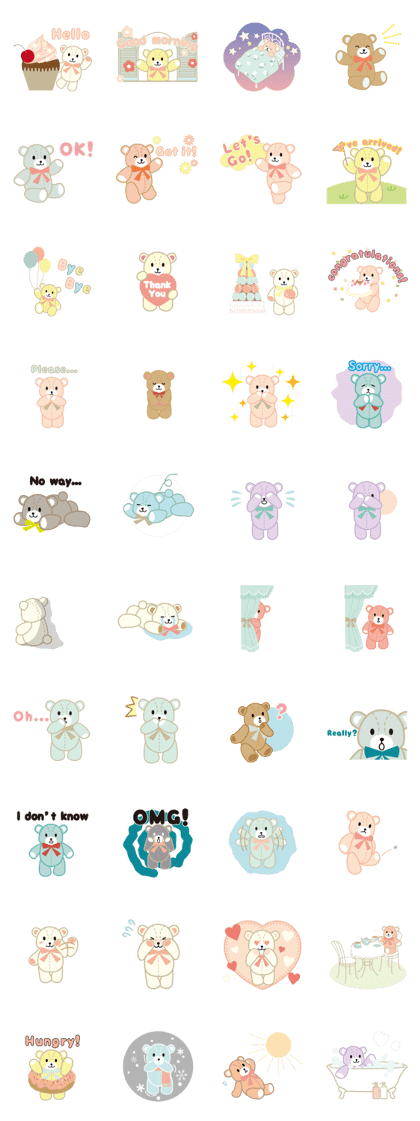 Everyday Teddy Bear(English)