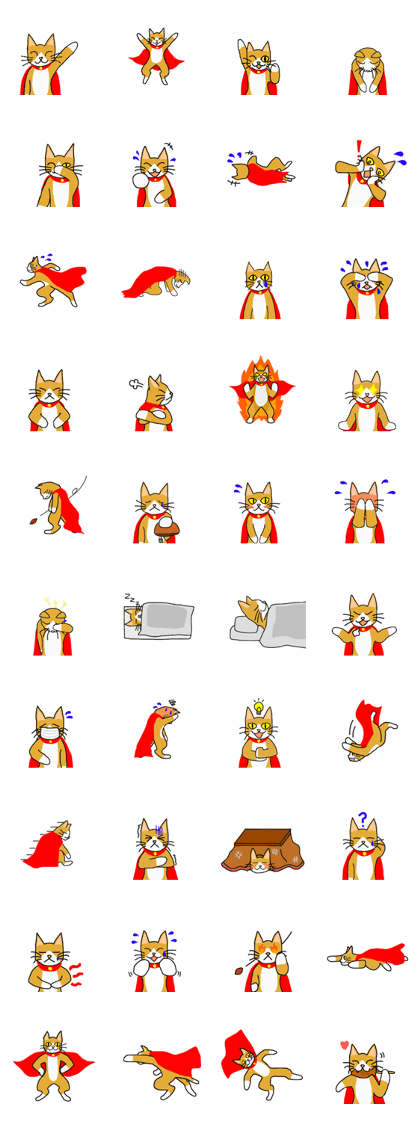 Super Hero cat