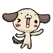 Little doggy Sticker