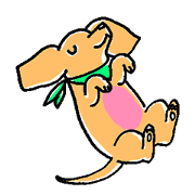 flap eared dog