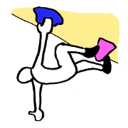 Crazy Climbing Sticker
