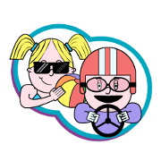 Tony & Friends stick together - stickers