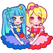 magical girl Sticker