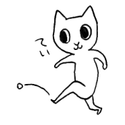 round eyes cat.