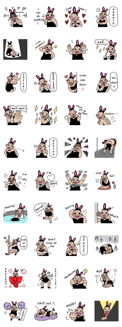 Kimoi Bunny Man English edition