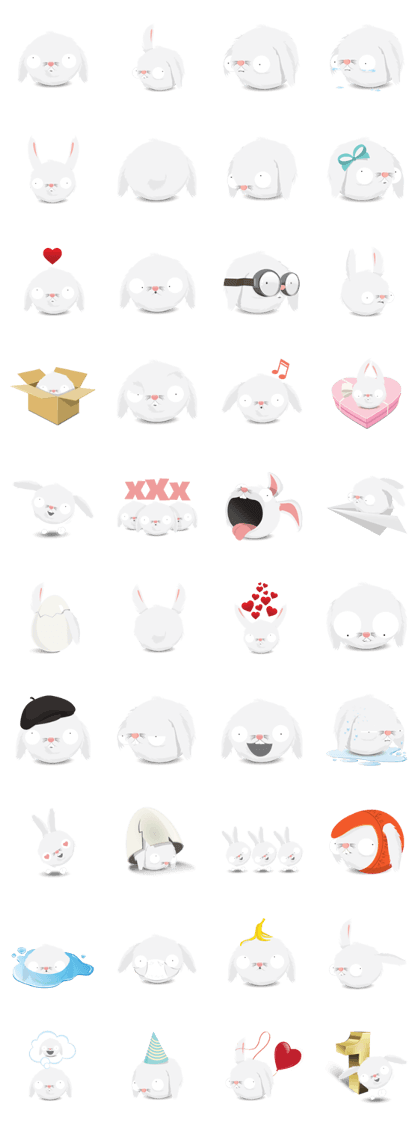 Ollimania's Cotton Ball Bunnies