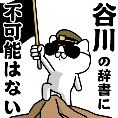 "TANIKAWA"name/Military cat