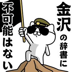 "KANAZAWA"name/Military cat