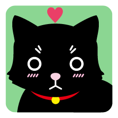 むすっとした黒猫 ミーの表情 その1 5 Line スタンプ Line Store むすっとした黒猫 ミーの表情 その1 5 Line スタンプ Line Store