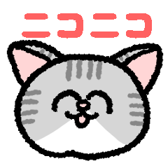 Cheerful cat sabatora