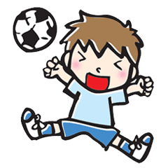 サッカーしてます Line スタンプ Line Store