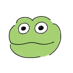 a surreal frog.
