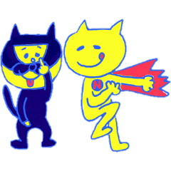 Naughty Super Cat / Cat the Thief