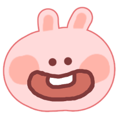Pink Rabbit PinPin Face