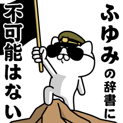 "FUYUMI"name/Military cat