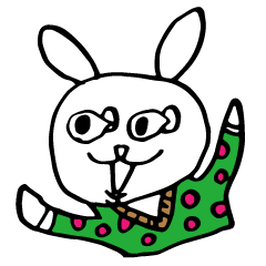 Of polka dot rabbit