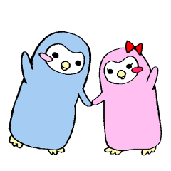 ペンギンのペンペンとペン子ちゃん Line スタンプ Line Store ペンギンのペンペンとペン子ちゃん Line スタンプ Line Store