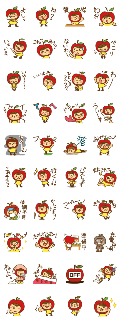 Ringo-chan Sticker #2
