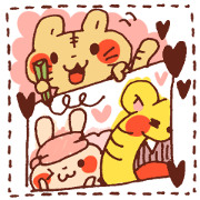 Yuruyuru Graffiti Cat,tiger,rabbit