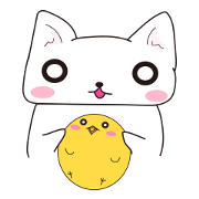 KAWAII-ComfortCatNYANKO&ChickPIYOKO