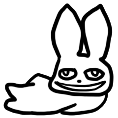 Very strange rabbit