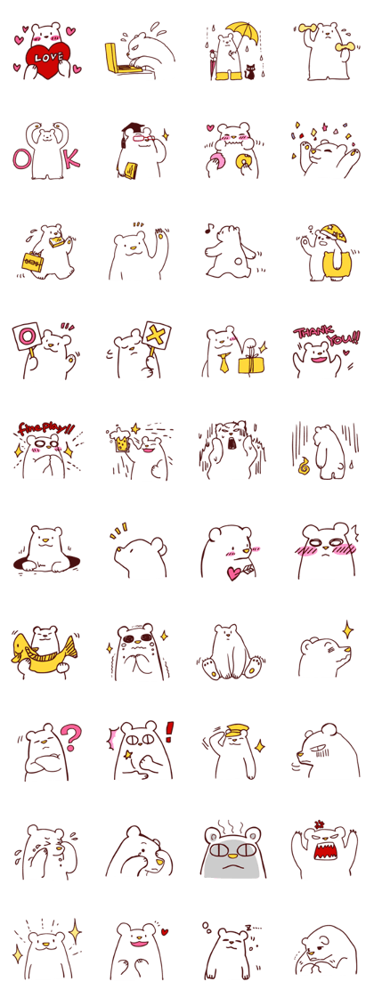 bear white