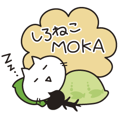 white cat.MOKA