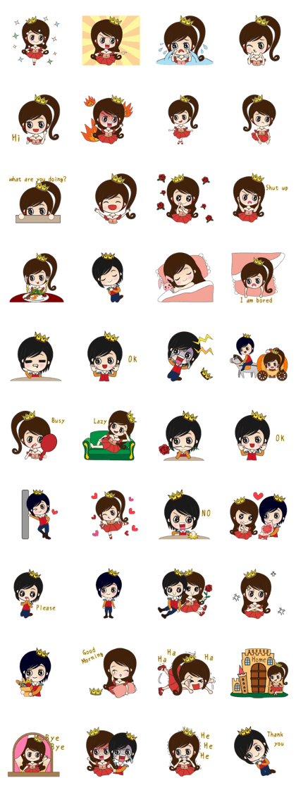 Princess & Prince(in English)
