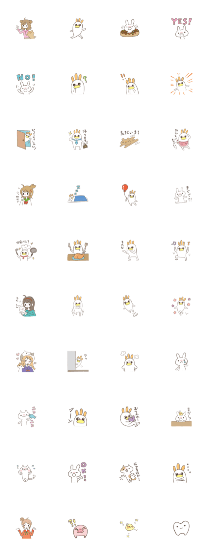 chick tack sticker