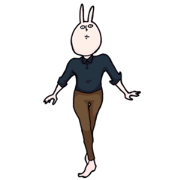 USAGI monster, named "Loveit" (Japanese)