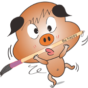 Lucky Pigs and Funny Wolf - No.1 -