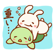 Taro Urashima of comical rabbit