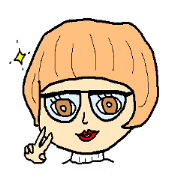 Stylish Haruko.