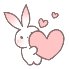 sweet pink bunny