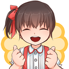 がんばる女の子の日常 Line スタンプ Line Store