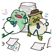 Diligent frog