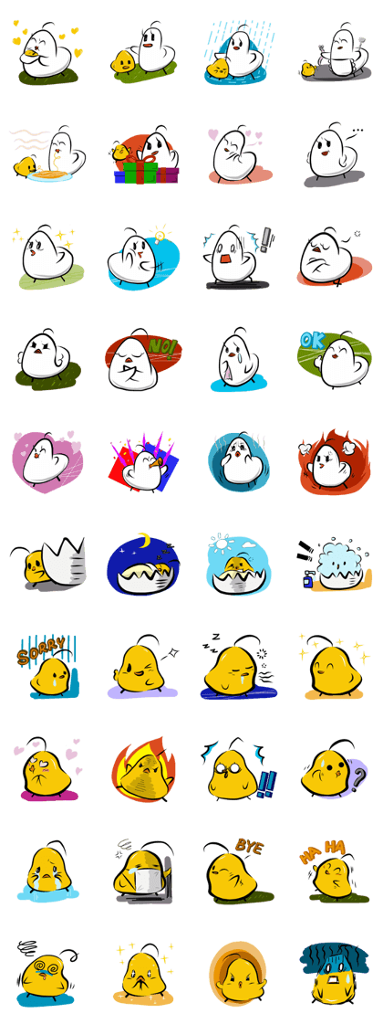 Chick & hen