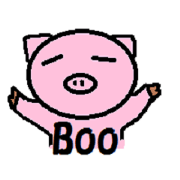 Boo -chan of piglets