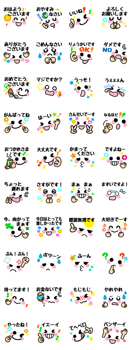 Emoticons and messages