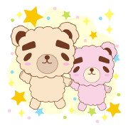 Eyebrows bear siblings