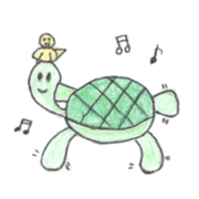 My mother's work "cute turtles"