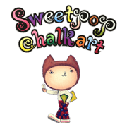 Neiro's chalk art Sticker