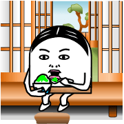 Fish paste boy
