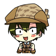 Detective Boy Sticker