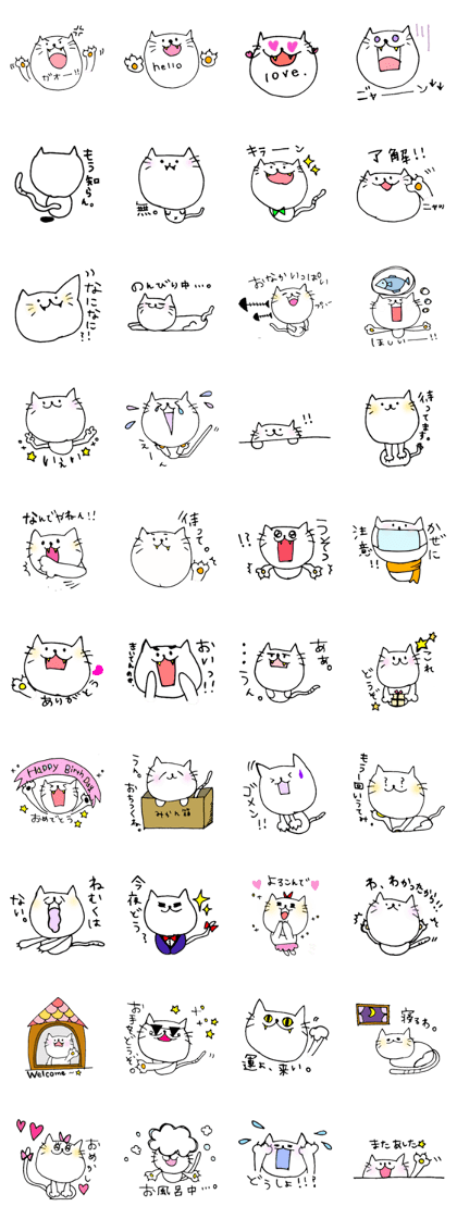 The name of the white cat ichi