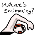 What's swimming?