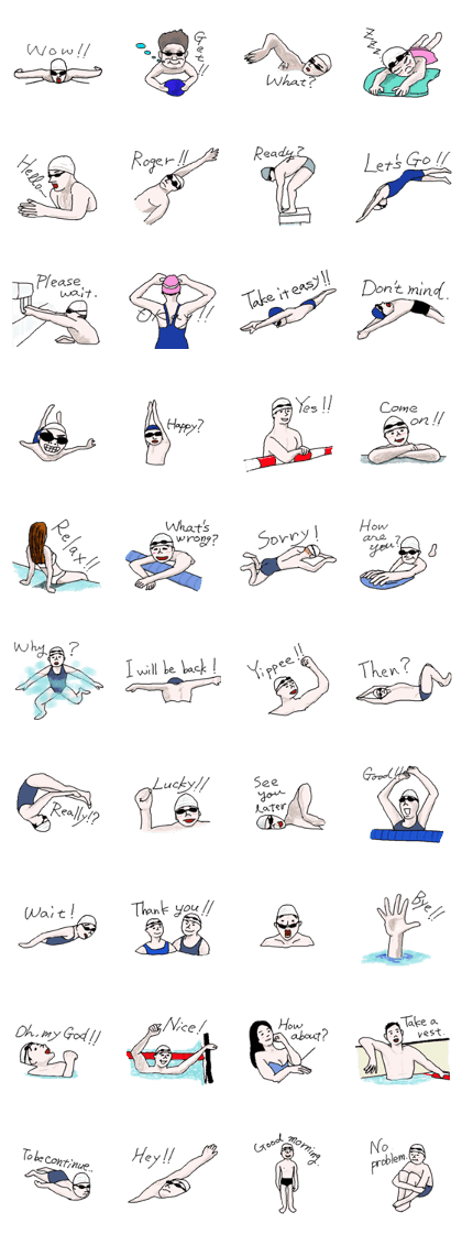 What's swimming?