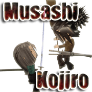 Samurai 3D sticker(English ver)