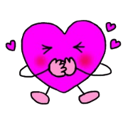 Magenta heart